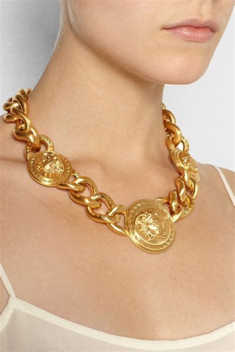 versace chain top|versace ring women.